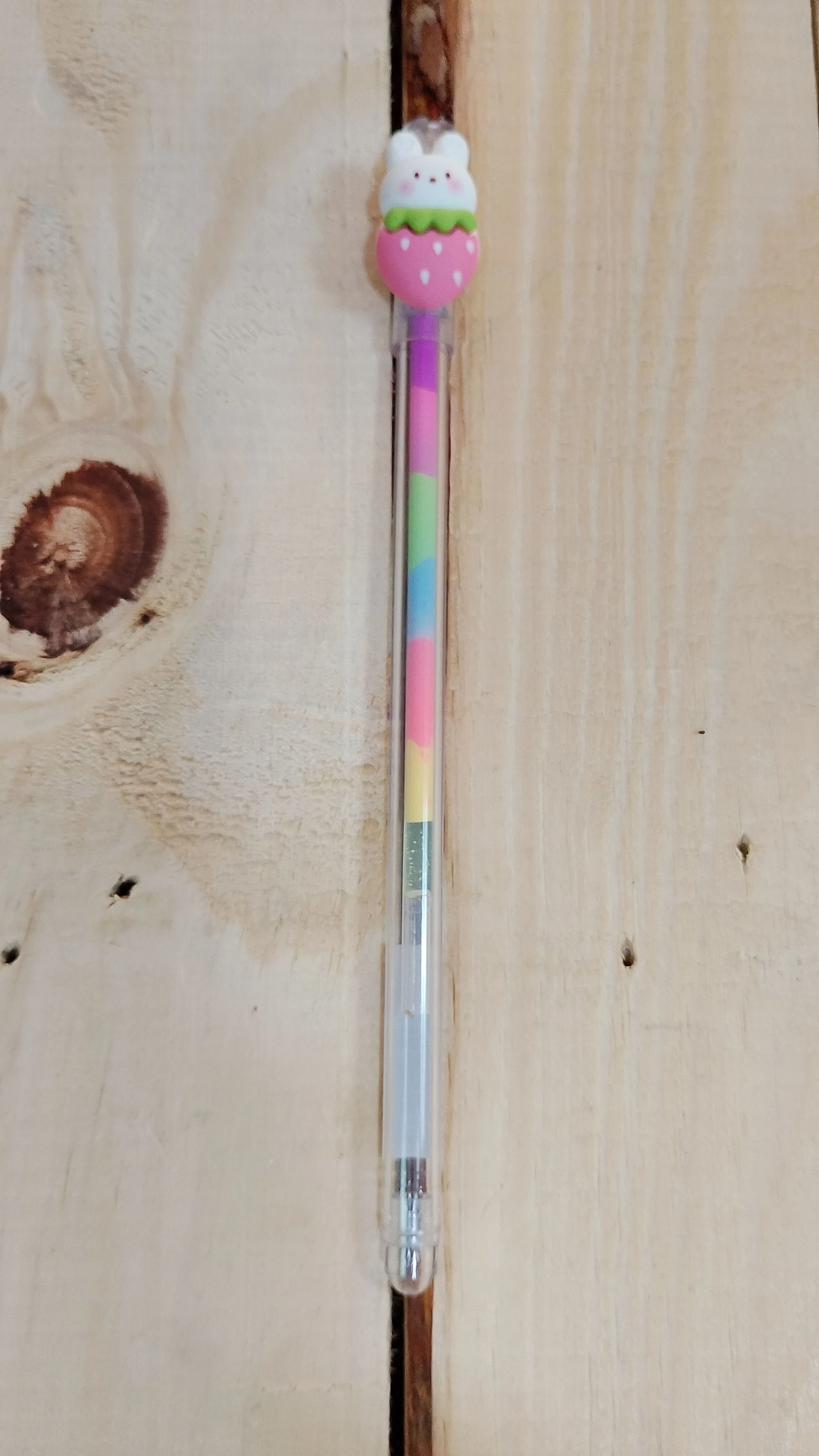 Caneta rainbow coelho - 2