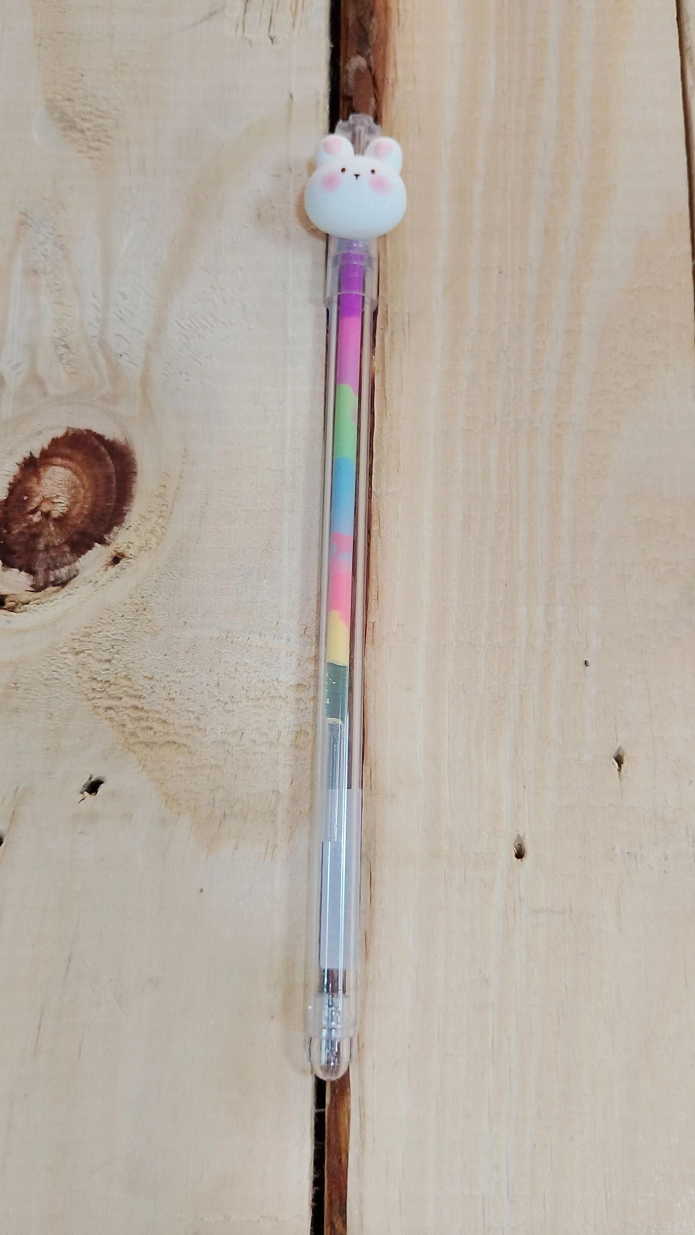 Caneta rainbow coelho - 8