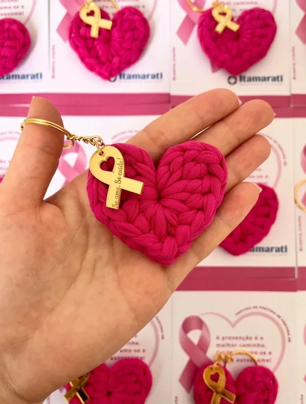 Coração - Outubro Rosa - imagem 1
