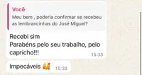 Natália- Lembrancinhas do José Miguel