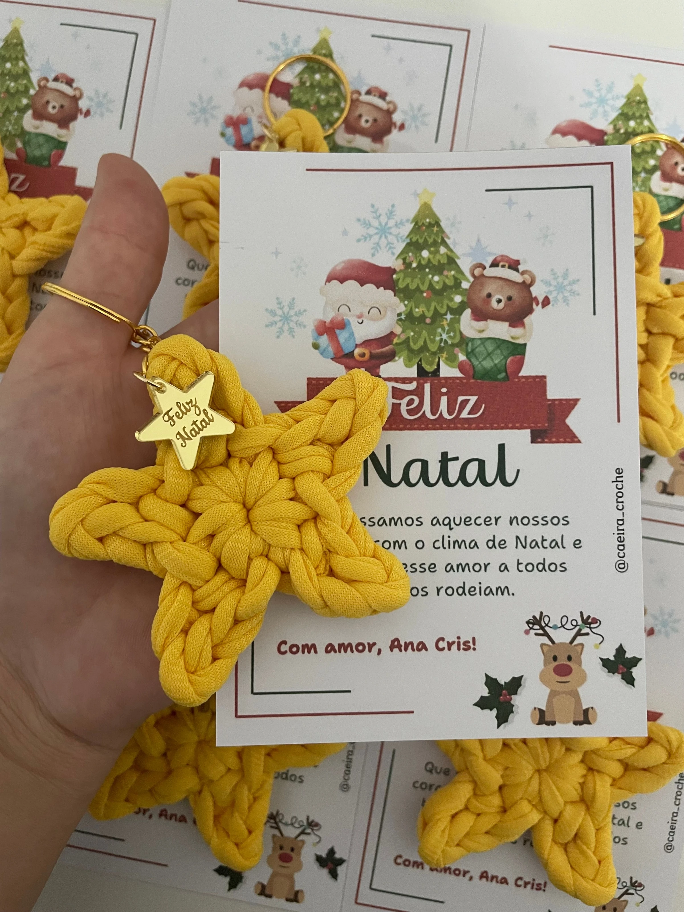 Lembrança Natalina - Estrela - 1