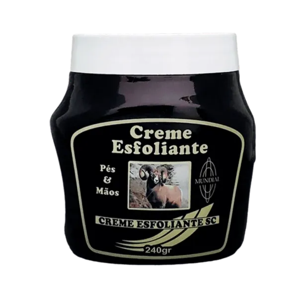 Creme Esfoliante Pés e Mãos Mundial