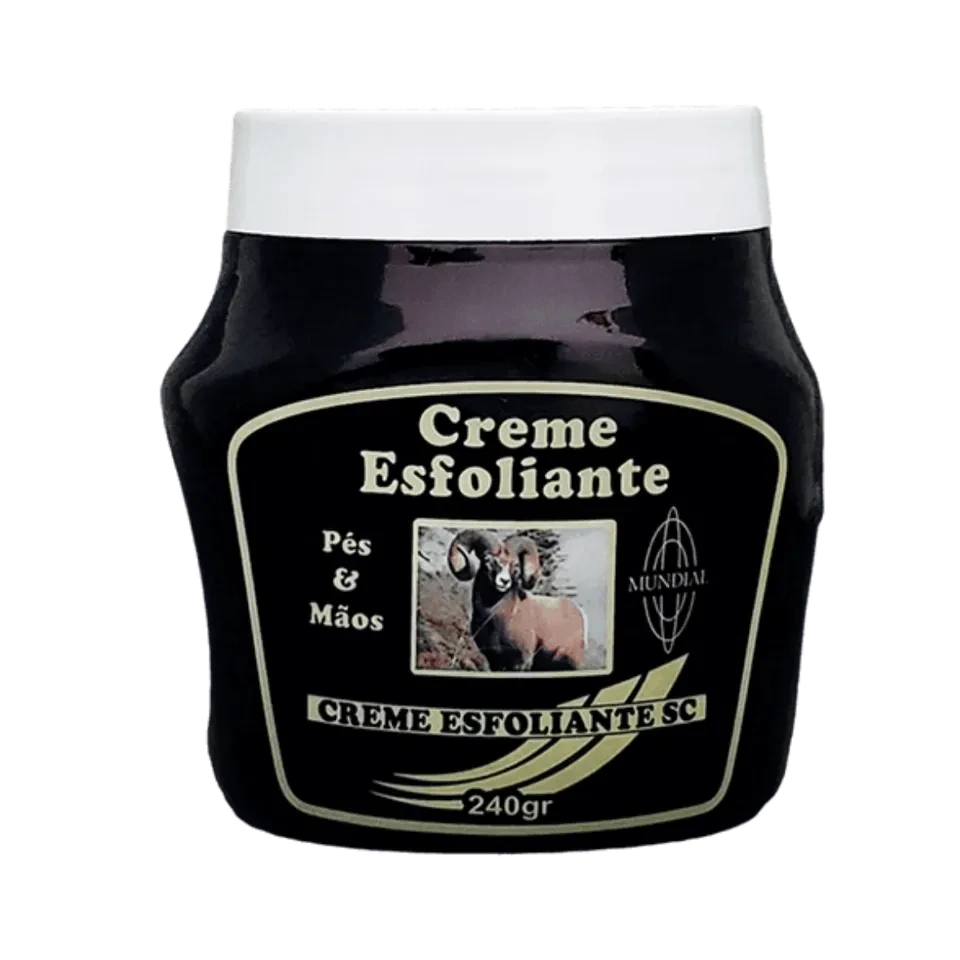 Creme Esfoliante Pés e Mãos Mundial - 1