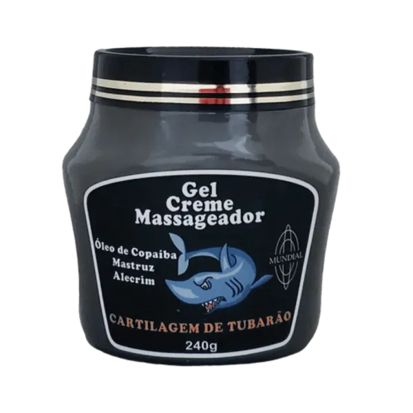 Gel Creme Massageador Cartilagem de Tubarão Mundial