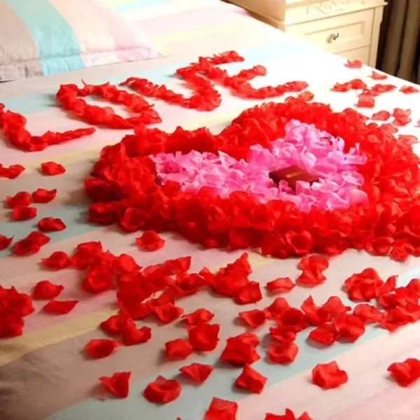 Pétalas de rosas