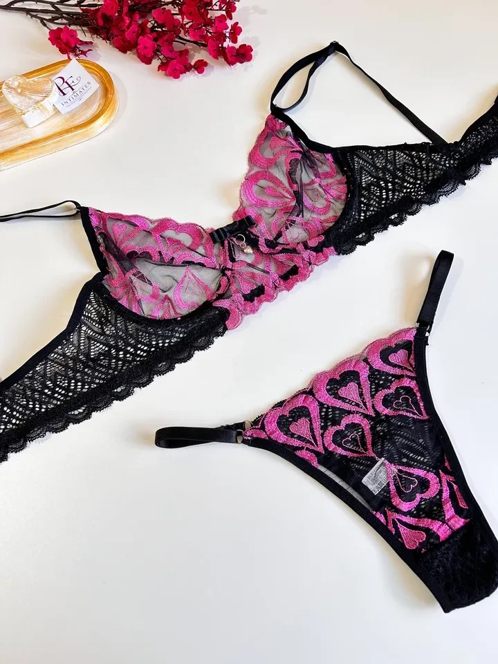 Conjunto Luxúria Pink - 1