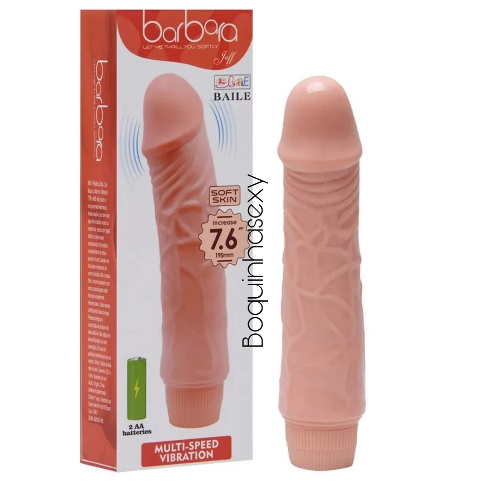 Prótese com vibrador Barbara  - 2
