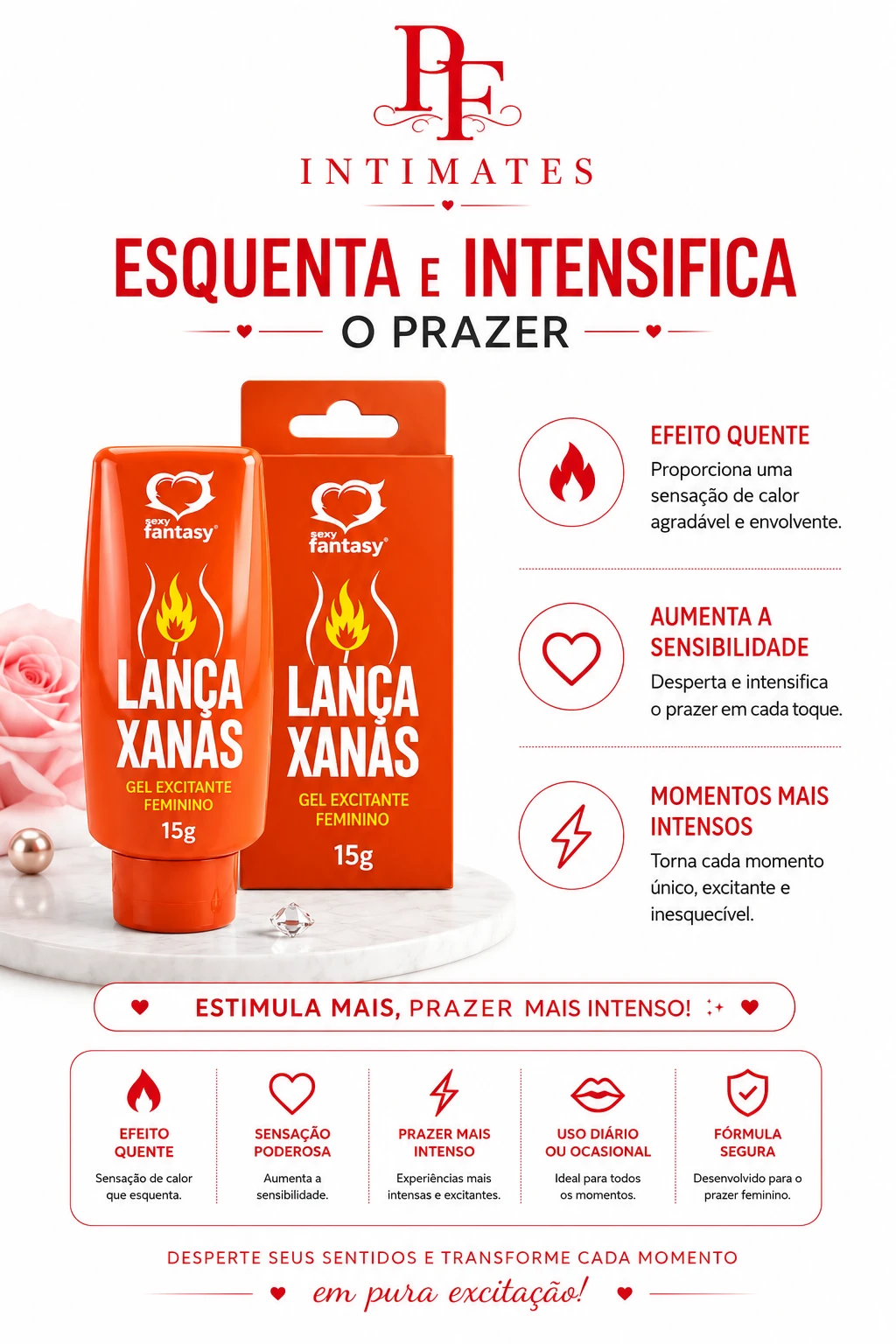 LANÇA XANAS EXCITANTE  - 1