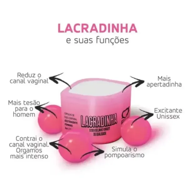 Bolinha explosiva LacraDinha aperta a Pepeka