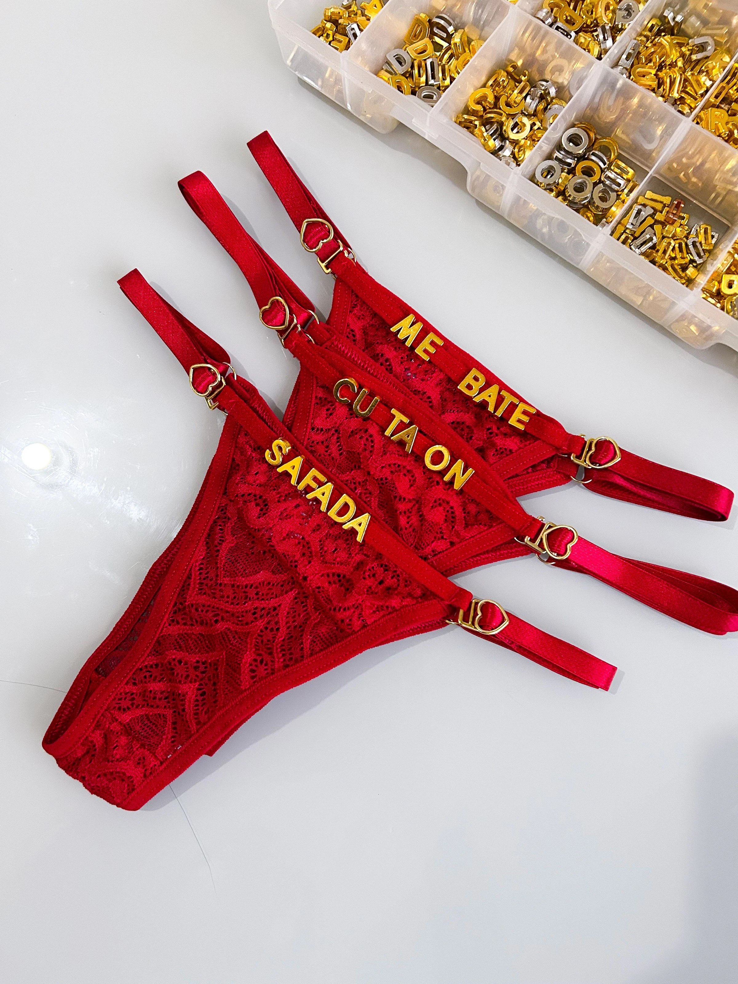 Calcinha Personalizável Renda  - 1
