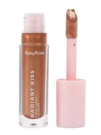 Gloss Radiant Kiss Ruby Rose - Bege - 1