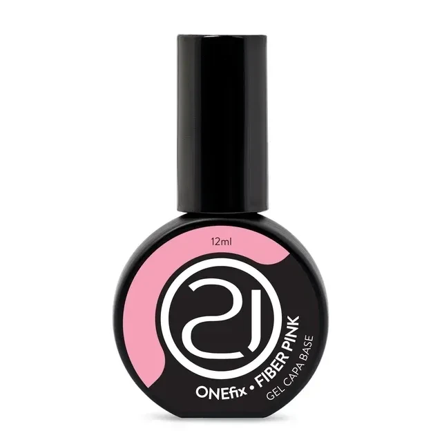 ✨ OneFix Fiber Pink Nails 21 12ml – Alta Aderência, Flexibilidade e Estrutura com Fibra ✨ - 1