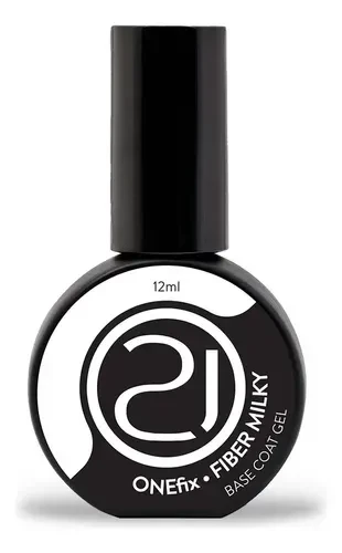 ✨ OneFix Fiber Milky Nails 21 12ml – Capa Base com Fibra, Alta Aderência e Flexibilidade ✨ - 1