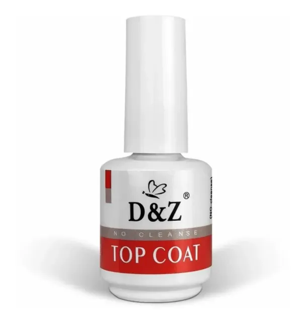 ✨ Top Coat DZ 15ml – Selante Extra Brilho e Proteção Profissional ✨