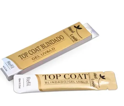 ✨ Top Coat Blindado SACHÊ ALLSMILE – Brilho, Proteção e Acabamento Profissional ✨