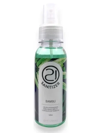 ✨ Sanitizer Bambu 125ml Nails 21 – Higienização Profissional e Preparação Perfeita das Unhas ✨ - 1