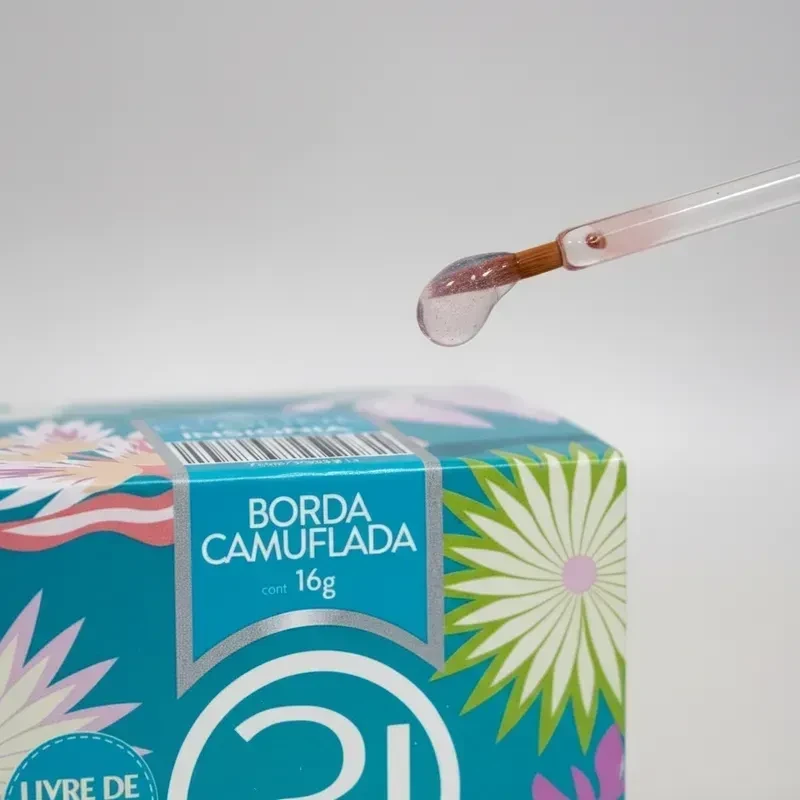 ✨ Gel Insignia Borda Camuflada Nails 21 – Estrutura Premium e Acabamento Sofisticado ✨ - 1