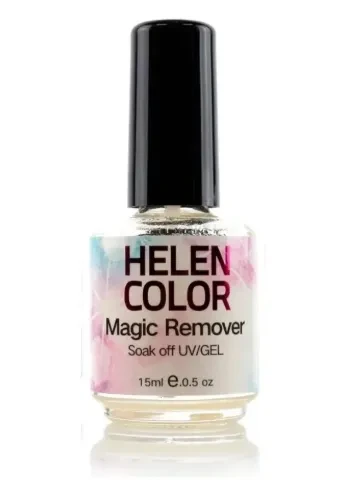 ✨ Removedor de Esmalte em Gel HELEN COLOR 15ml – Remoção Prática e Eficiente ✨ - 1