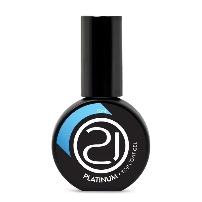 ✨ Platinum Top Coat Nails 21 – Brilho Espelhado e Finalização Profissional ✨ - 1