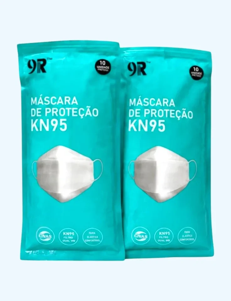 ✨ Kit com 10 Máscaras PFF2 KN95 Tripla Camada – Proteção Ideal para Nail Designers ✨ - 2