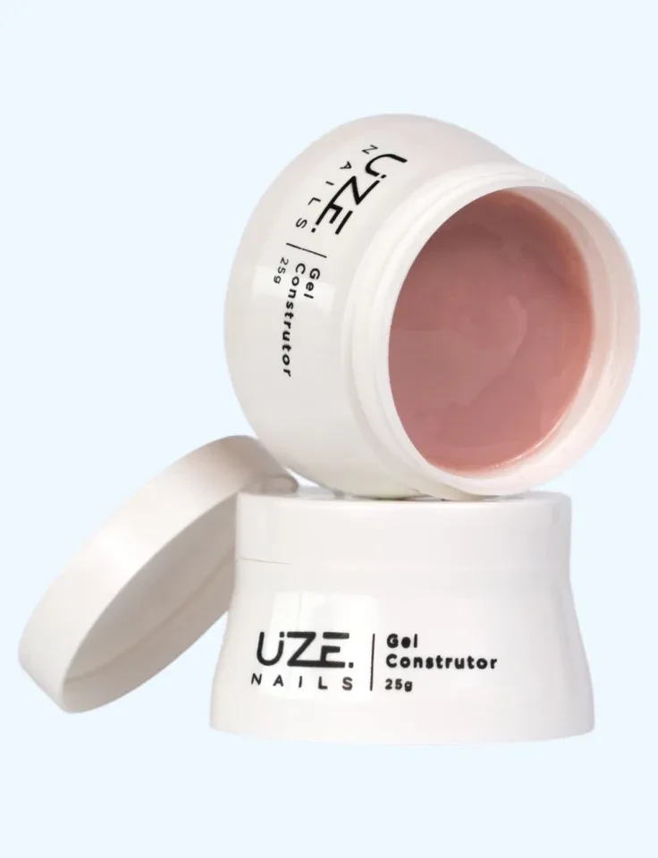 ✨ Gel Construtor Natural Elegante Cover Uze Nails 25g – Estrutura Profissional com Acabamento Sofisticado ✨ - 1