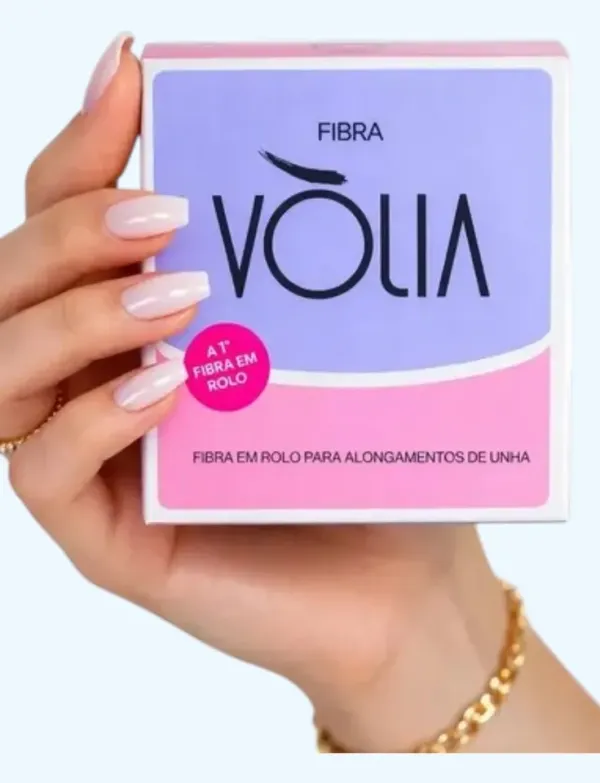 ✨ Fibra de Vidro Volia 4 metros – Reforço Profissional para Alongamento de Unhas ✨