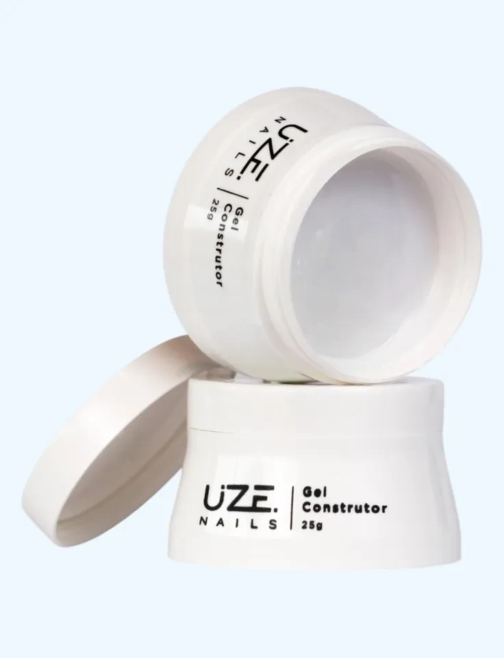✨ Gel Construtor Natural Baby White Uze Nails 25g – Construção Profissional com Brancura Leite e Alta Performance ✨ - 1