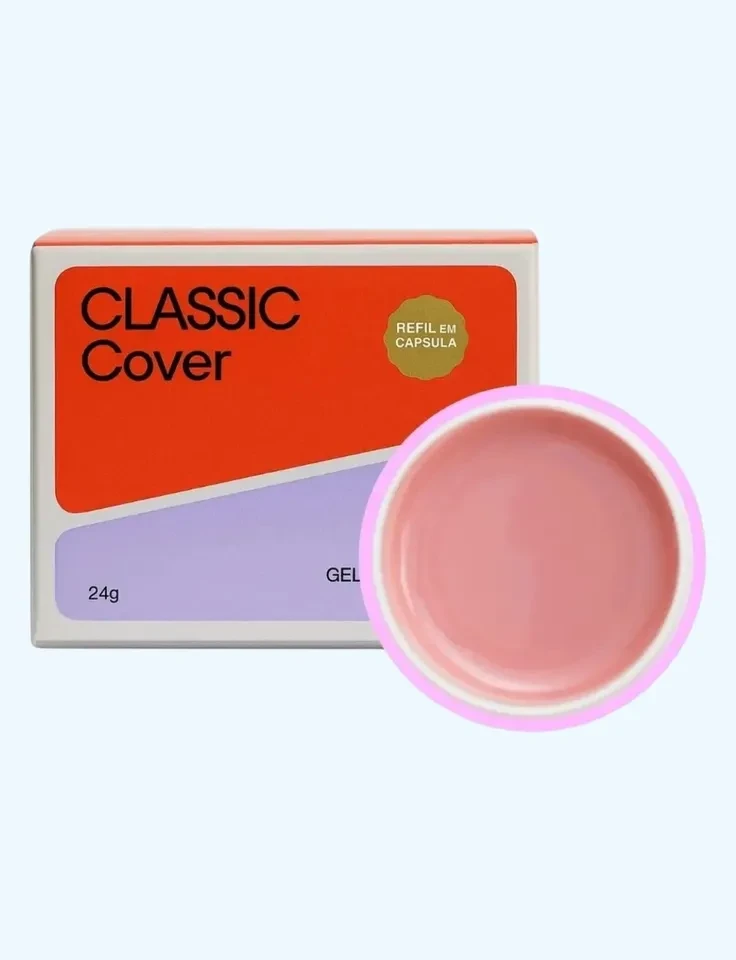 ✨ Refil Cápsula de Gel Volia Classic Cover – Construção Profissional para Alongamento de Unhas ✨ - 1