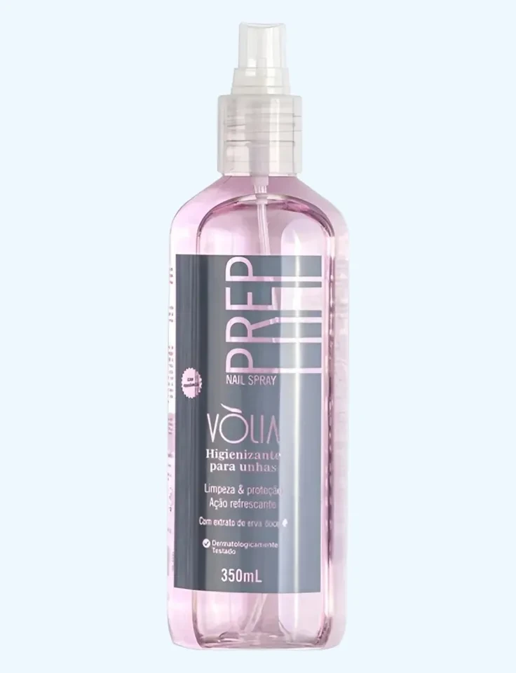 ✨ Higienizador Prep 350ml Volia – Preparação Profissional para Alongamento de Unhas ✨ - 1