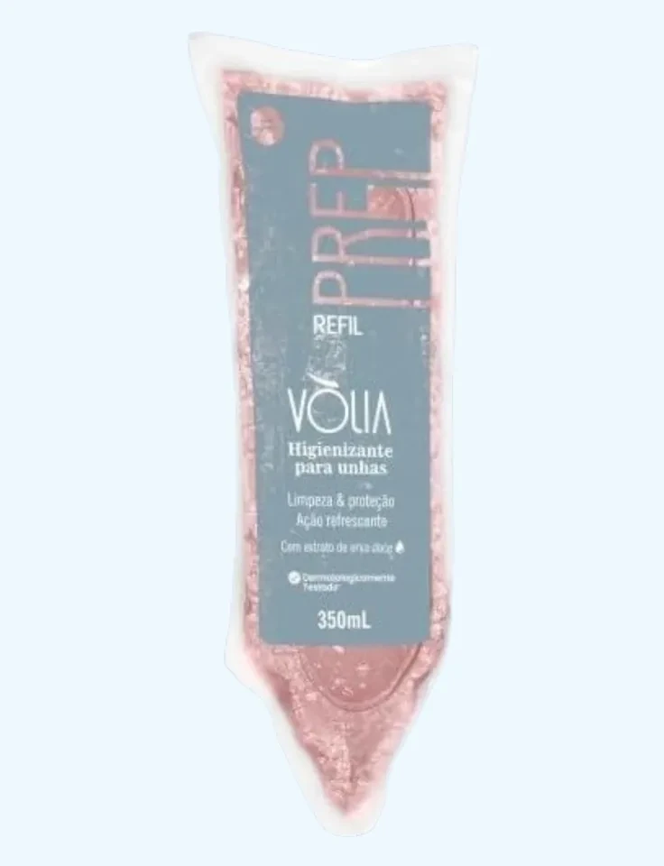 ✨ Refil Prep Higienizante Volia 350ml – Limpeza Profissional para Unhas ✨ - 1