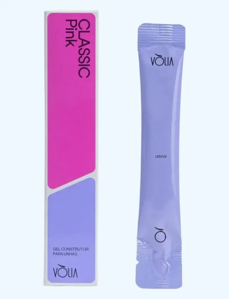 ✨ Gel Sachê Classic Pink Volia 14g – Construção Profissional com Acabamento Natural ✨ - 1