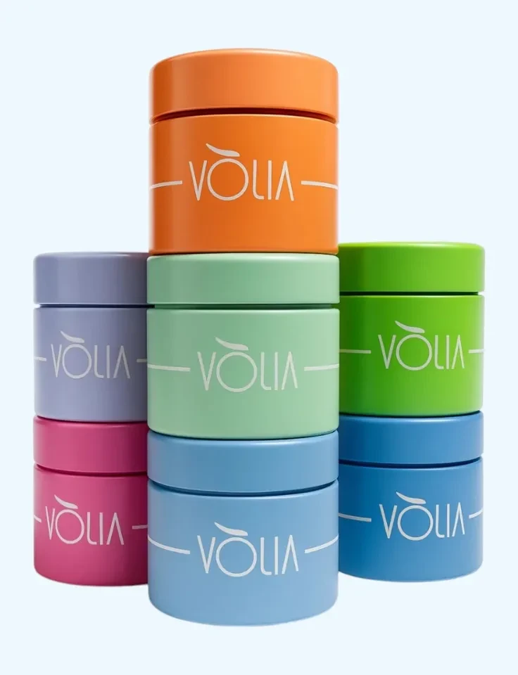 ✨ Pote Eco com Tampa Reutilizável para Gel 30g Volia – Organização e Praticidade Profissional ✨ - 1