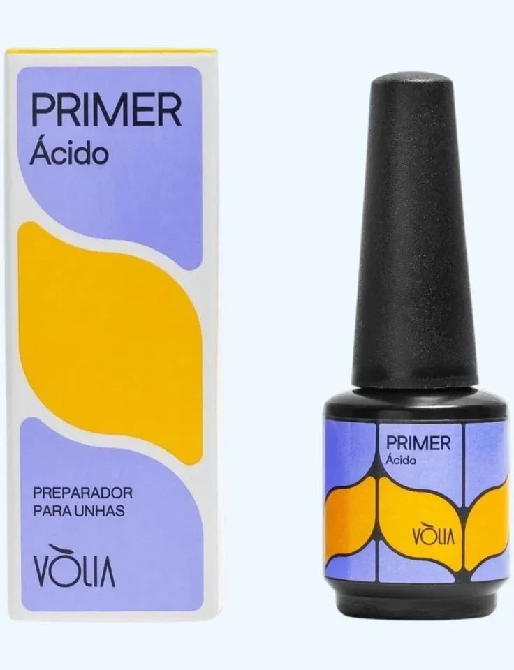 ✨ Primer Ácido Volia – Adesão Profissional para Alongamento de Unhas ✨ - 1