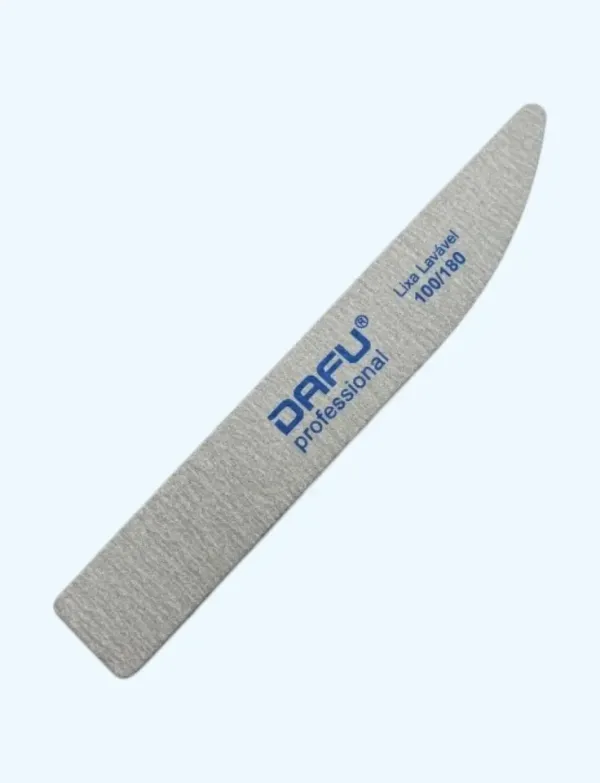 ✨ Lixa de Unha Faca 100/180 Dafu – Modelagem Profissional com Precisão e Praticidade ✨