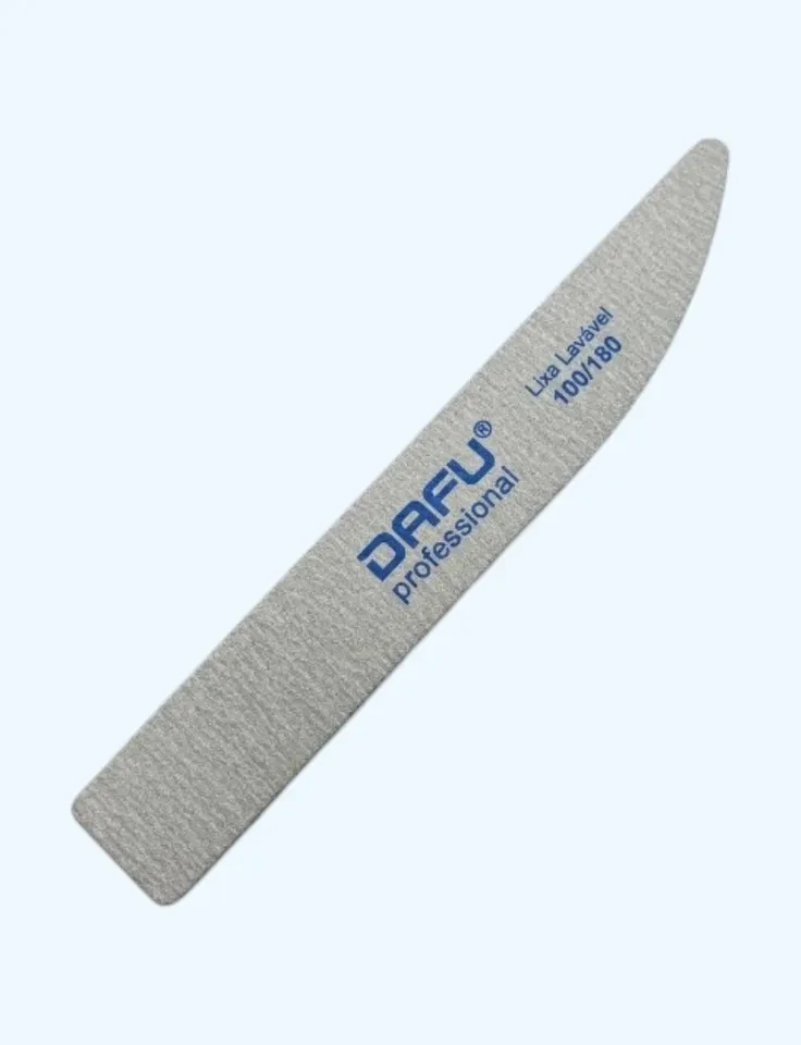 ✨ Lixa de Unha Faca 100/180 Dafu – Modelagem Profissional com Precisão e Praticidade ✨ - 1