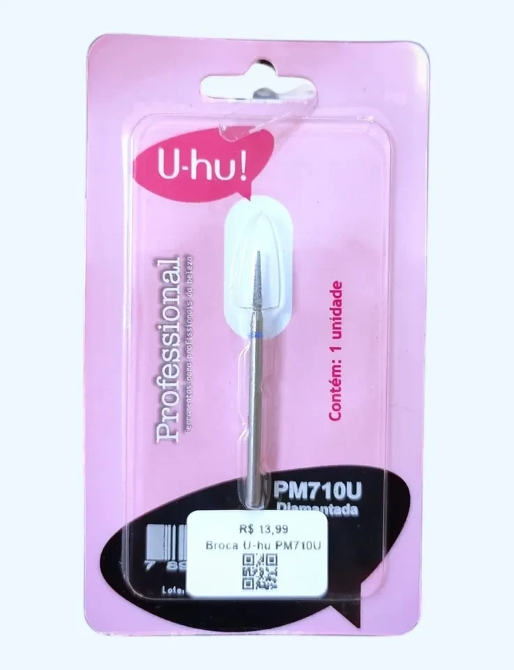 ✨ Broca Diamantada Agulha PM710U – Precisão e Acabamento Profissional para Nail Design ✨ - 1