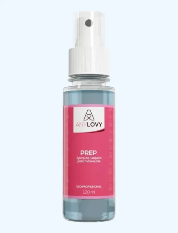 ✨ Prep Higienizador Anylovy 120ml – Limpeza Profissional e Preparação Perfeita para Alongamentos ✨