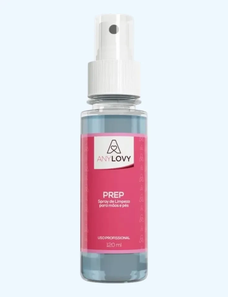 ✨ Prep Higienizador Anylovy 120ml – Limpeza Profissional e Preparação Perfeita para Alongamentos ✨ - 1