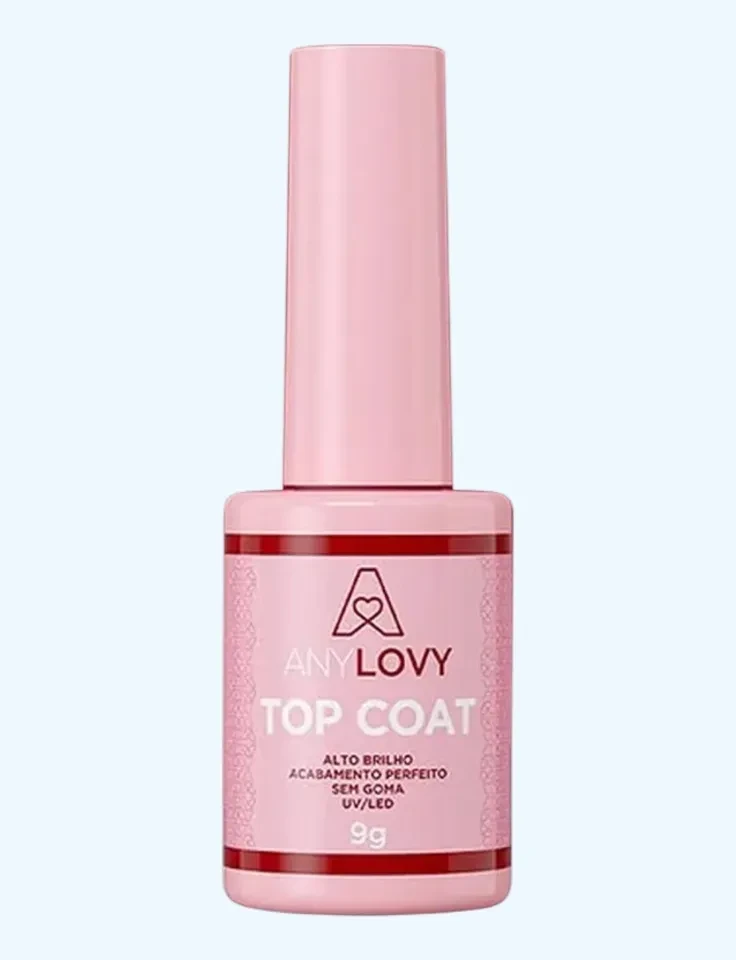 ✨ Top Coat Clear Anylovy – Brilho Espelhado e Proteção Profissional para Alongamentos ✨ - 1