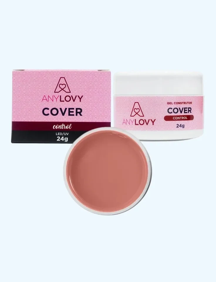 ✨ Gel Control Cover Anylovy 24g – Controle Total, Estrutura Perfeita e Acabamento Natural Profissional ✨ - 1