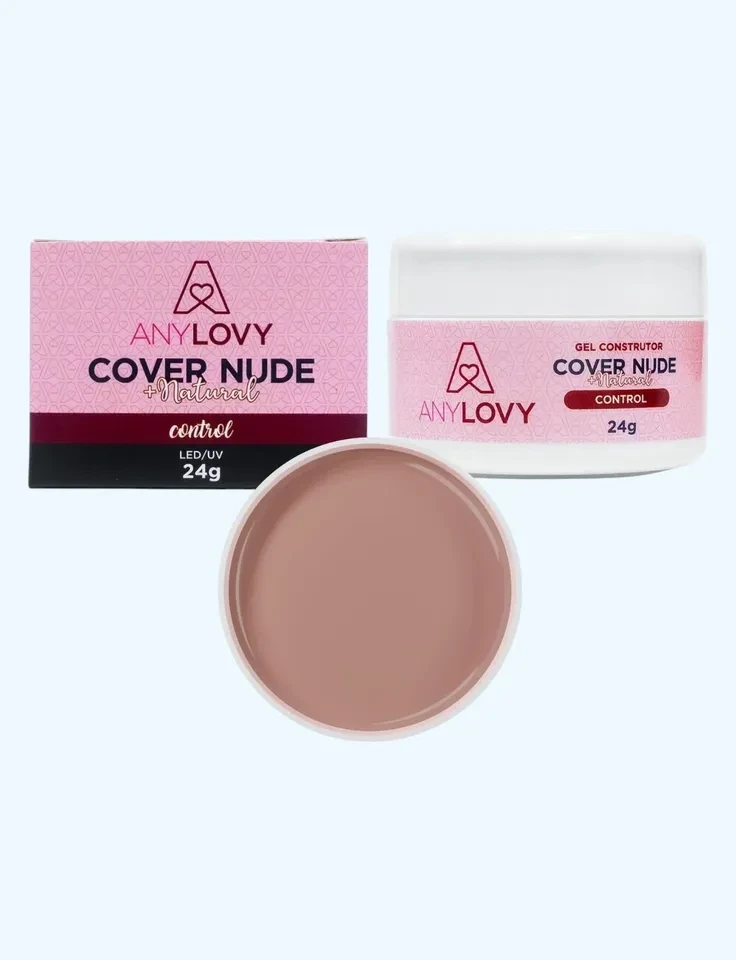 ✨ Gel Cover Nude Natural Anylovy 24g – Naturalidade Perfeita, Estrutura Profissional e Alta Durabilidade ✨ - 1