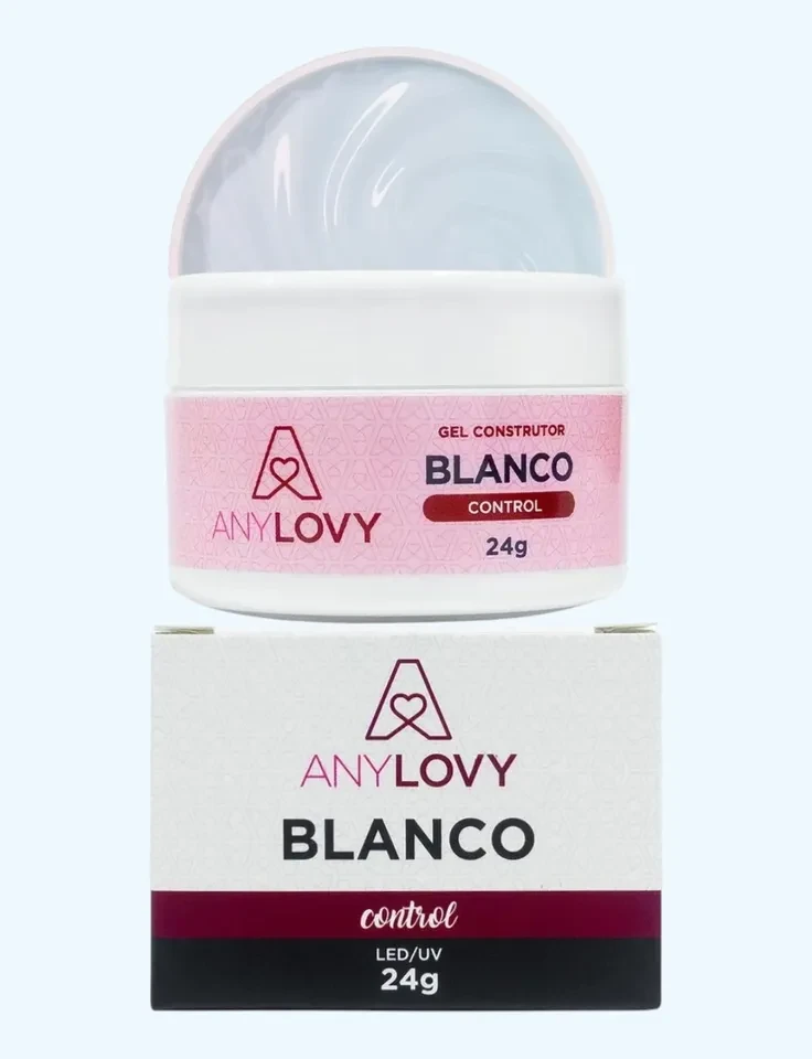 ✨ Gel Blanco Control Anylovy 24g – Controle Perfeito, Branco Intenso e Estrutura Profissional ✨ - 1