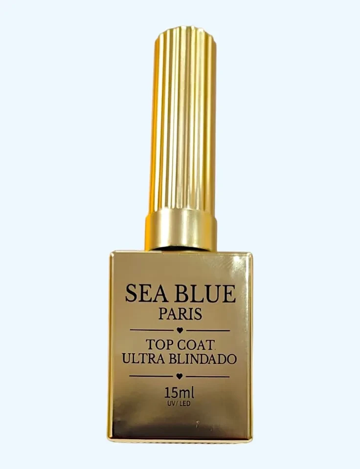 ✨ Top Coat Blindado Sea Blue – Máxima Proteção, Brilho Extremo e Resistência Profissional ✨ - 1
