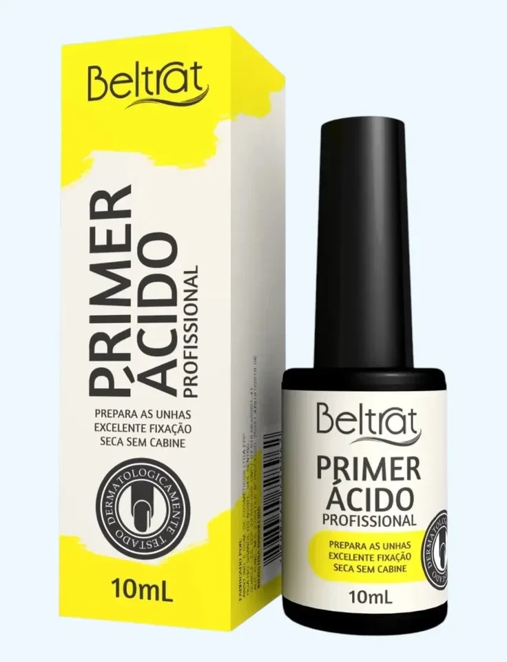 ✨ Primer Ácido Profissional Unhas Gel 10ml Beltrat – Máxima Fixação e Aderência Profissional ✨ - 1