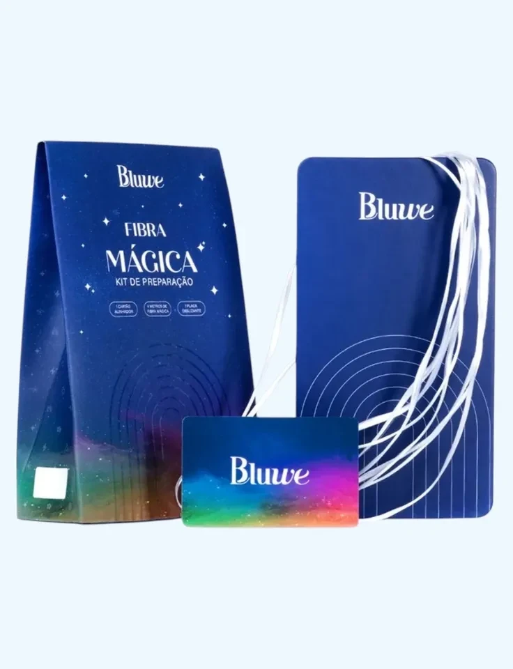 ✨ Kit Fibra Mágica BLUWE – Alongamento Prático e Fibra Selada Profissional ✨ - 1
