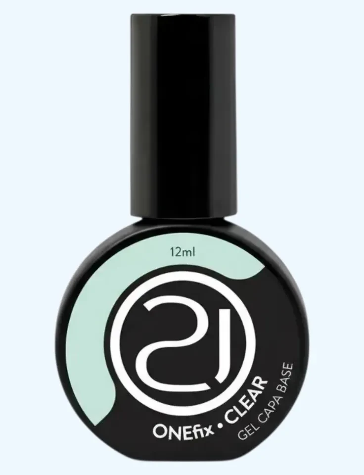 ✨Capa Base OneFix Clear Nails 21 – Aderência, Blindagem e Estrutura Profissional ✨ - 1