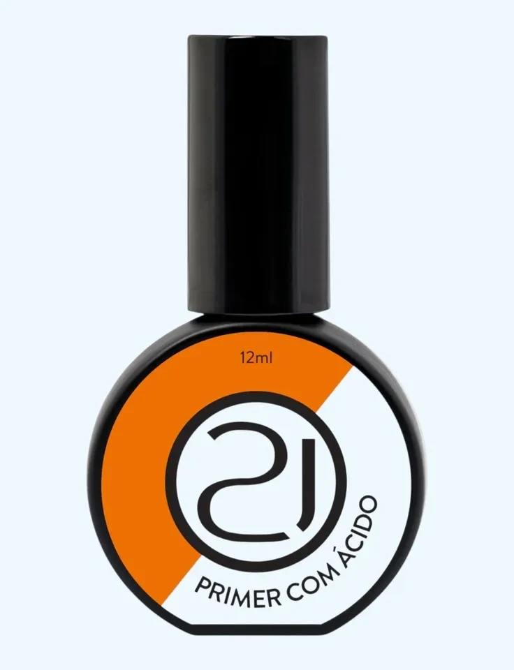 ✨ Primer com Ácido Nails 21 – Preparação e Máxima Aderência para Alongamentos ✨ - 1