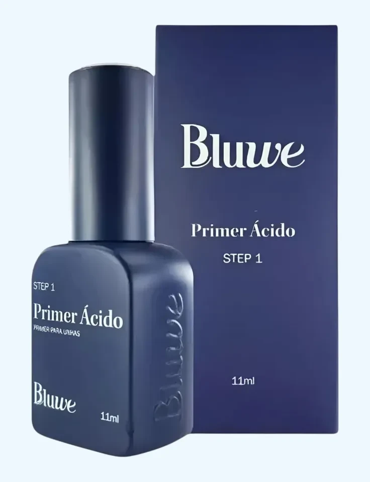 ✨ Primer Ácido Step 1 BLUWE para Unhas – Maior Fixação e Durabilidade no Alongamento ✨ - 1