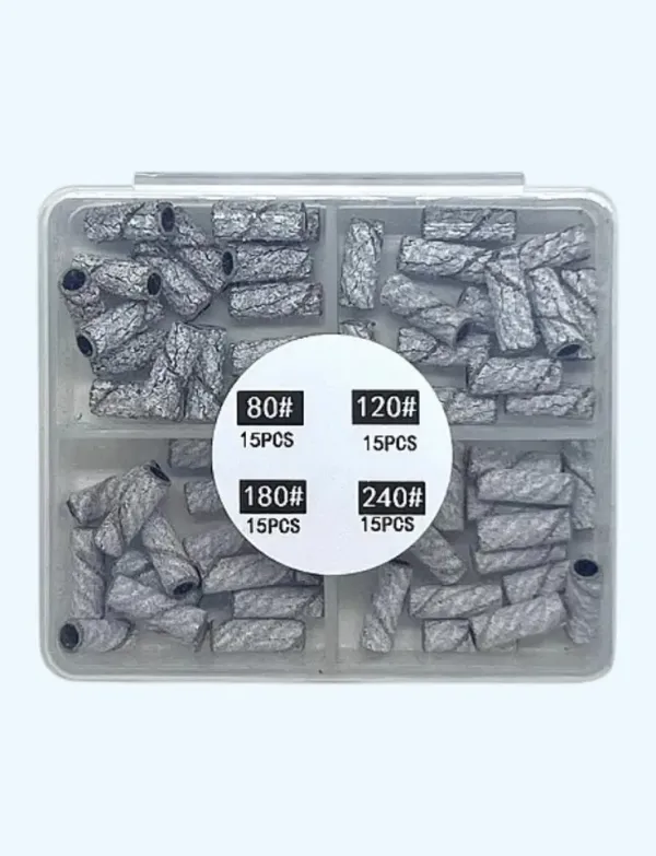 ✨ Kit Lixas Refil para Mandril – Acabamento Profissional e Praticidade para Nail Designer ✨