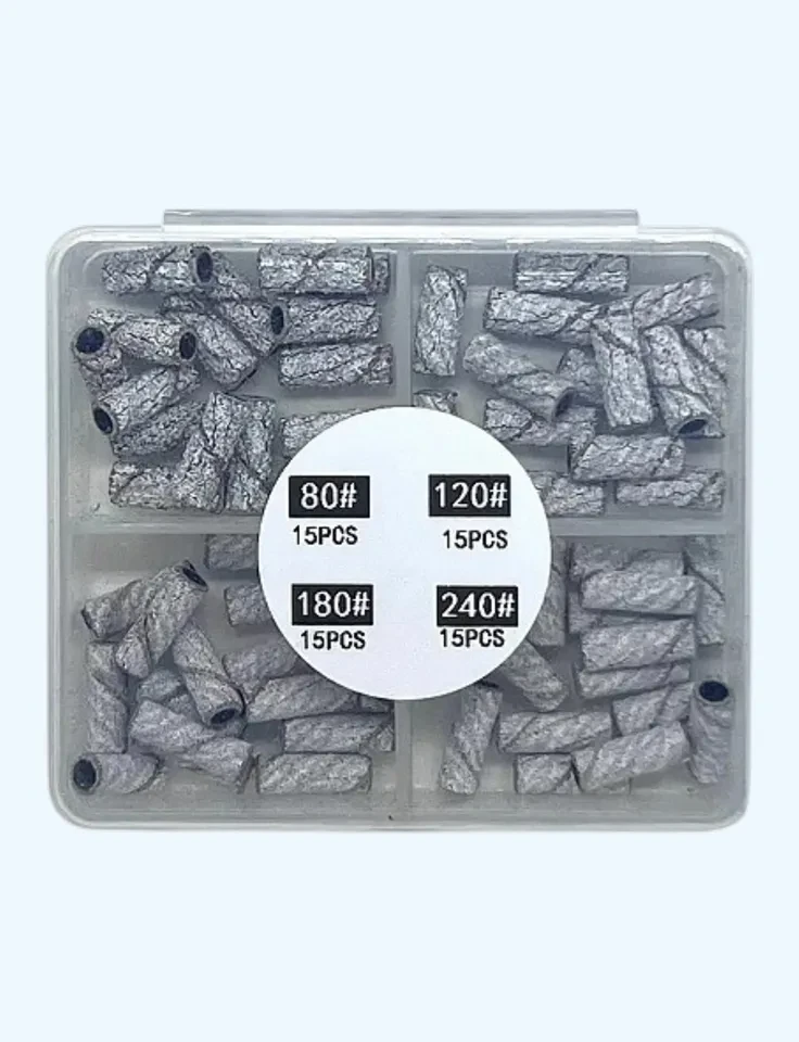 ✨ Kit Lixas Refil para Mandril – Acabamento Profissional e Praticidade para Nail Designer ✨ - 1